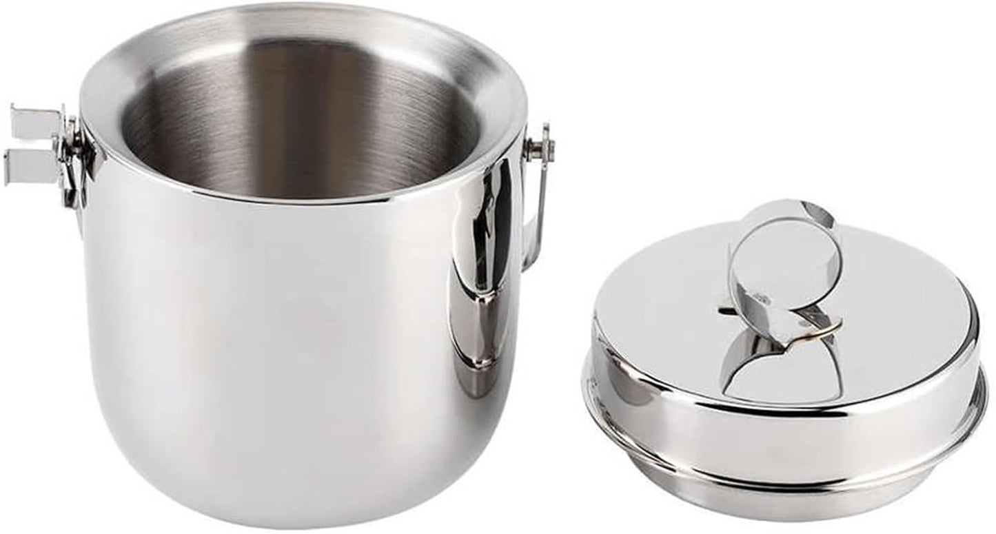 Stainless Steel Double-Walled Beverage Cooler & Champagne Bucket