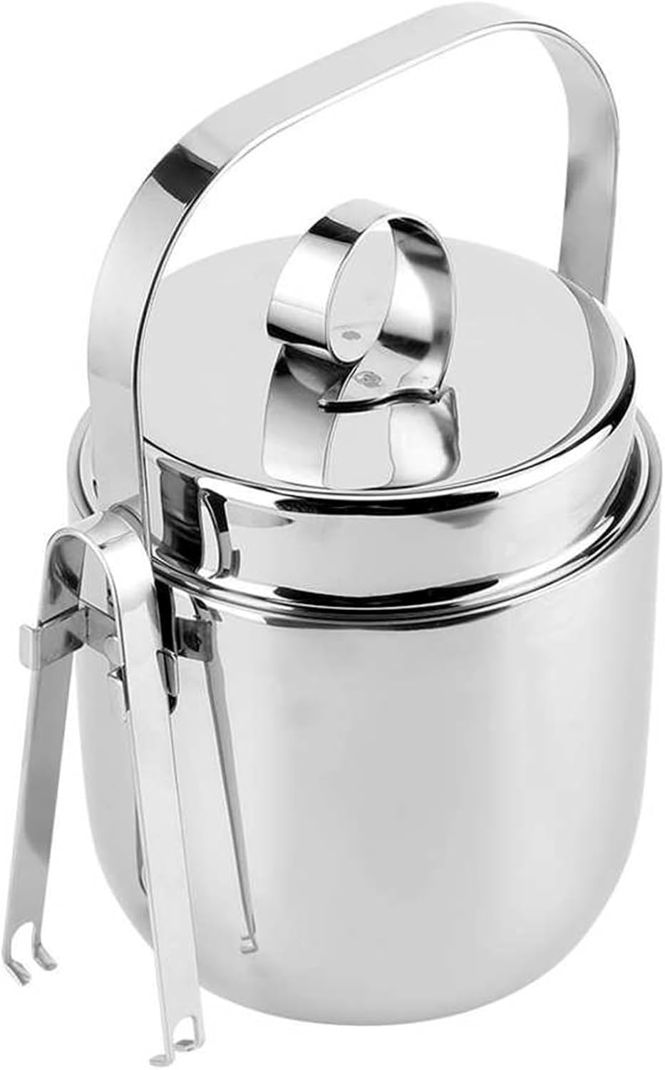 Stainless Steel Double-Walled Beverage Cooler & Champagne Bucket