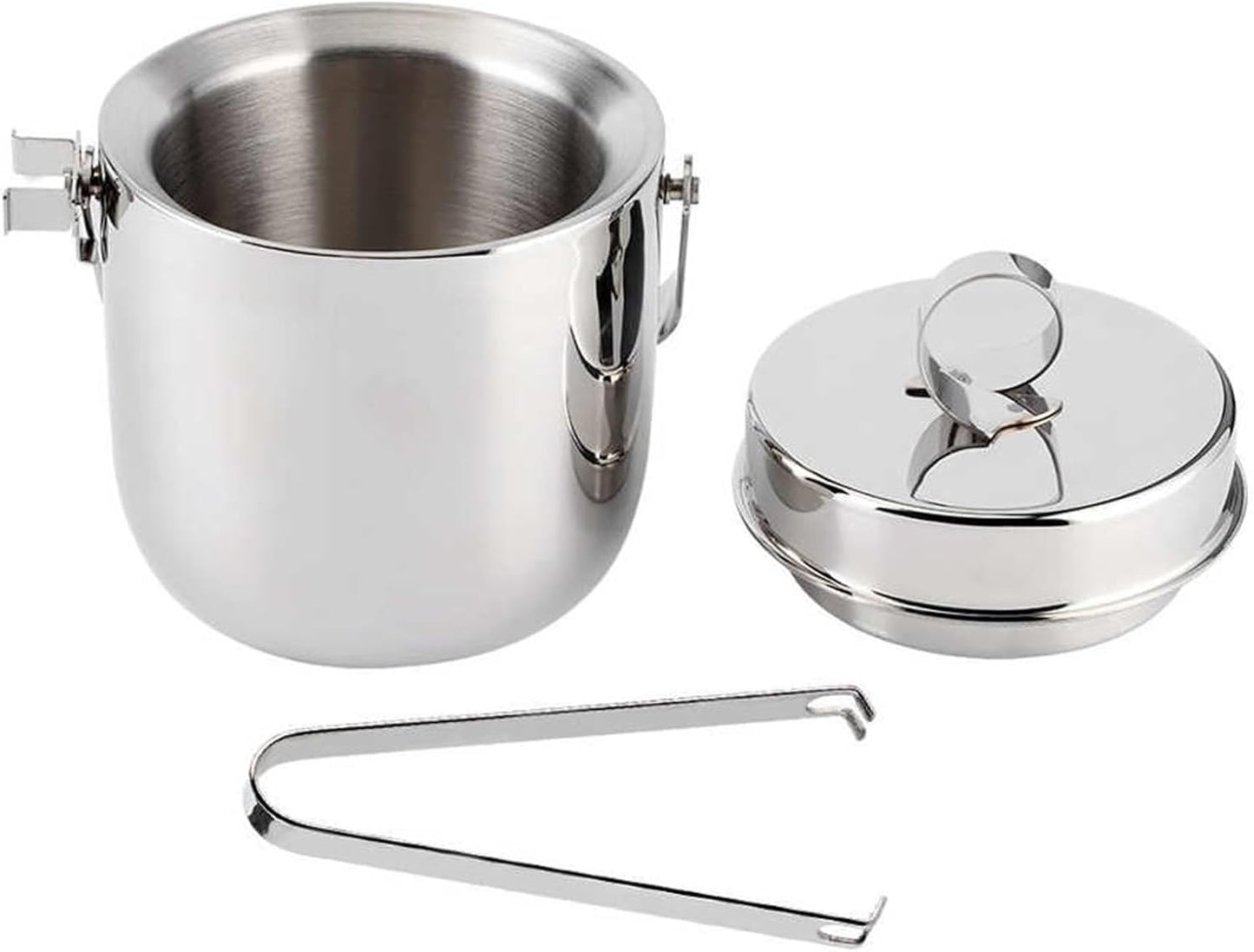 Stainless Steel Double-Walled Beverage Cooler & Champagne Bucket