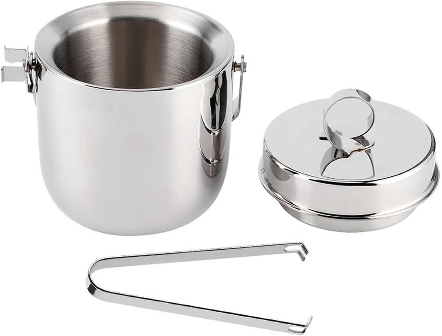 Stainless Steel Double-Walled Beverage Cooler & Champagne Bucket