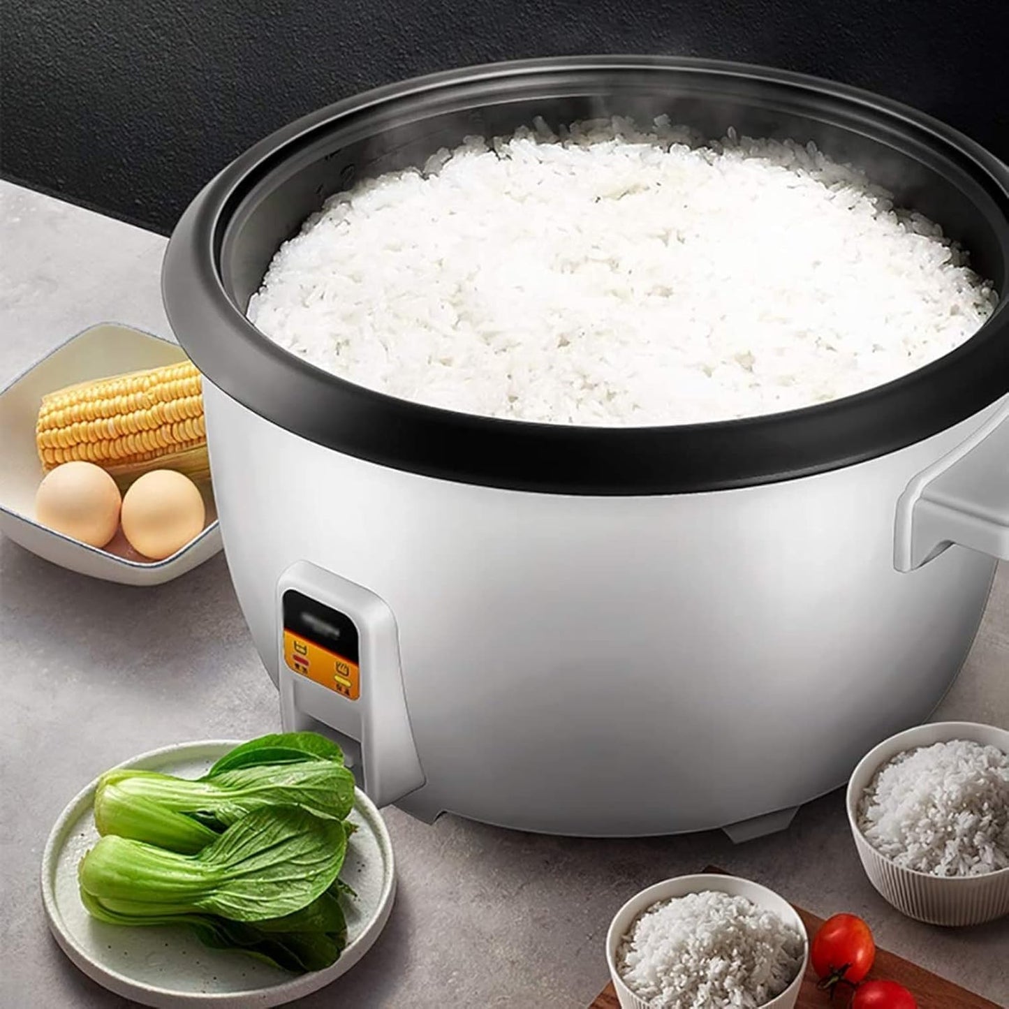Commercial-Style Old Fashioned Ice Maker – Portable Countertop Machine