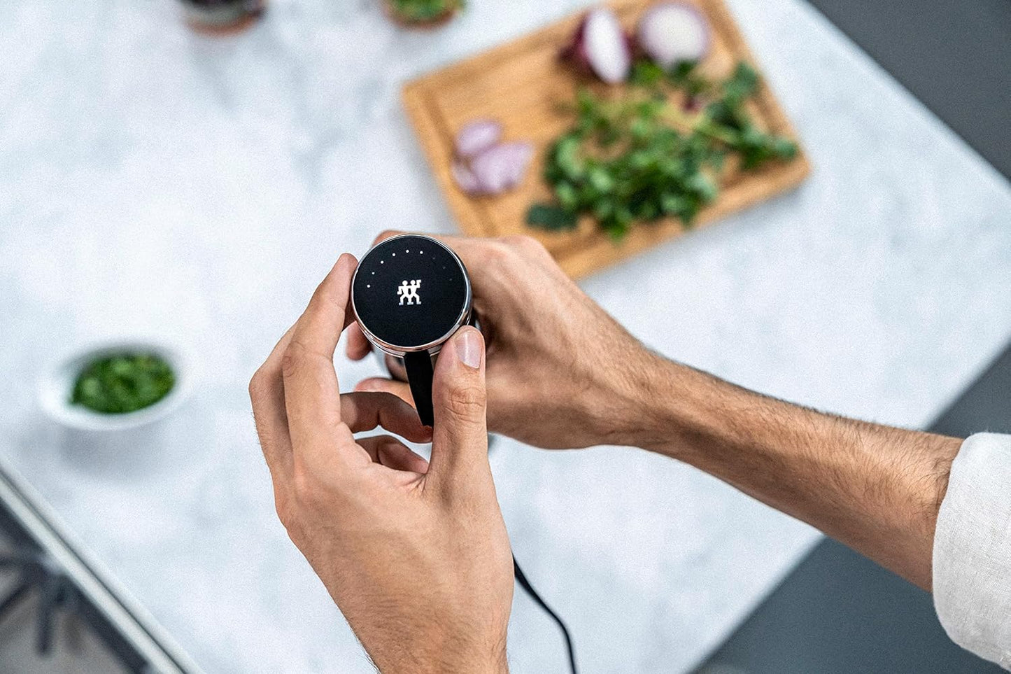 High-Performance Immersion Hand Blender – Stainless Steel Kitchen Mixer